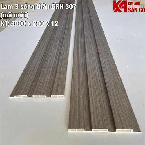 Tấm Ốp Tường Lam 3 Sóng Thấp GR-307